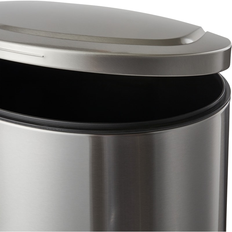 40L Stainless Steel Step Bin