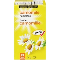 Sans Nom Tisane à la camomille 24 ea, 0,08 $/1ch