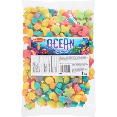 McCormick Bonbons En Gelée Ocean 1 kg, 0,80 $/100g