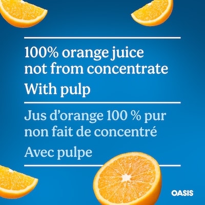 Orange Juice with Pulp, Not from Concentrate
