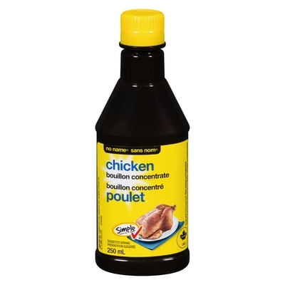Sans Nom Bouillon poulet concentre 250 ml, 1,60 $/100ml
