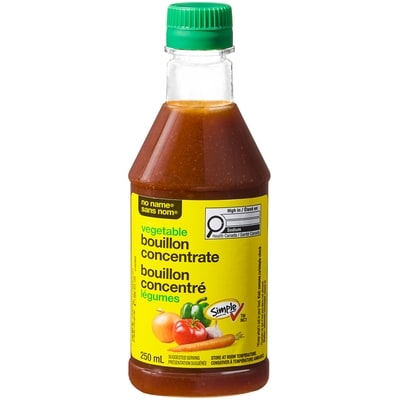 No Name Vegetable Concentrate 250 ml, $2.00/100ml