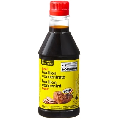 No Name Beef Bouillon Concentrate 250 ml, $2.20/100ml