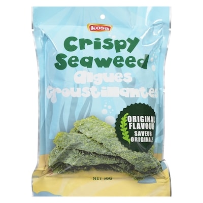 Kosa Algues Croustillantes Saveur Originale 36 g, 8,33 $/100g