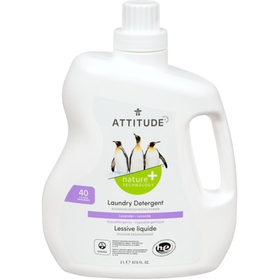 Attitude Laundry Detergent Lavander 2 l, $0.60/100ml