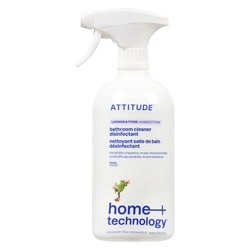Attitude Bathroom Cleaner Disinfectant 99.99% Spray Lavender & Thyme 800 ml, $0.66/100ml