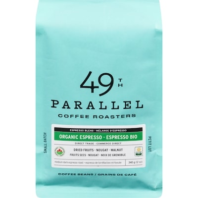 49th Parallel Organic Espresso 340 g, $5.59/100g