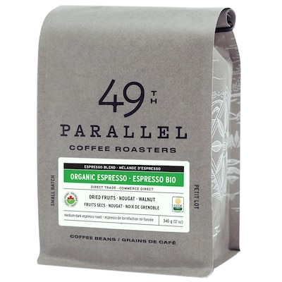49th Parallel 49TH ESPRESSO BIOLOGIQUE 340 g, 5,79 $/100g