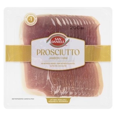 San Daniele Sliced Prosciutto Club Pack 200 g, $5.75/100g
