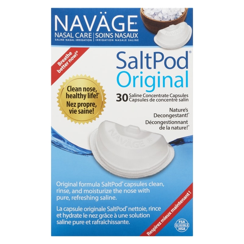 Saline Concentrate Capsules Original Sea Salt