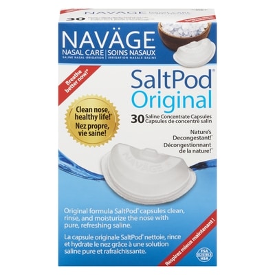 Navage NAVAGE CAPS SALEES EMBALLAGE 30 ea, 0,57 $/1ch
