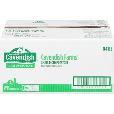 CAVENDISH FARMS Potato, Traditional Frozen Fried es Small Diced es 13.6 kg 13.6 kg, $0.37/100g