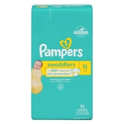Pampers Swaddlers Newborn Diapers Size 31 Count 31 ea Fortinos