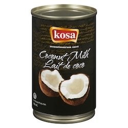 Kosa Lait De Coco Non Sucré 165 ml, 1,08 $/100ml