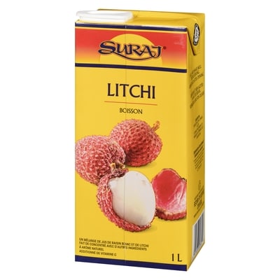 Suraj Boisson de litchi 1 l, 0,20 $/100ml