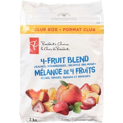 President's Choice Fruit Blend 2 kg, $0.80/100g