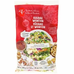 le Choix du Président Kit de salade hachée sésame wonton 347 g, 2,02 $/100g