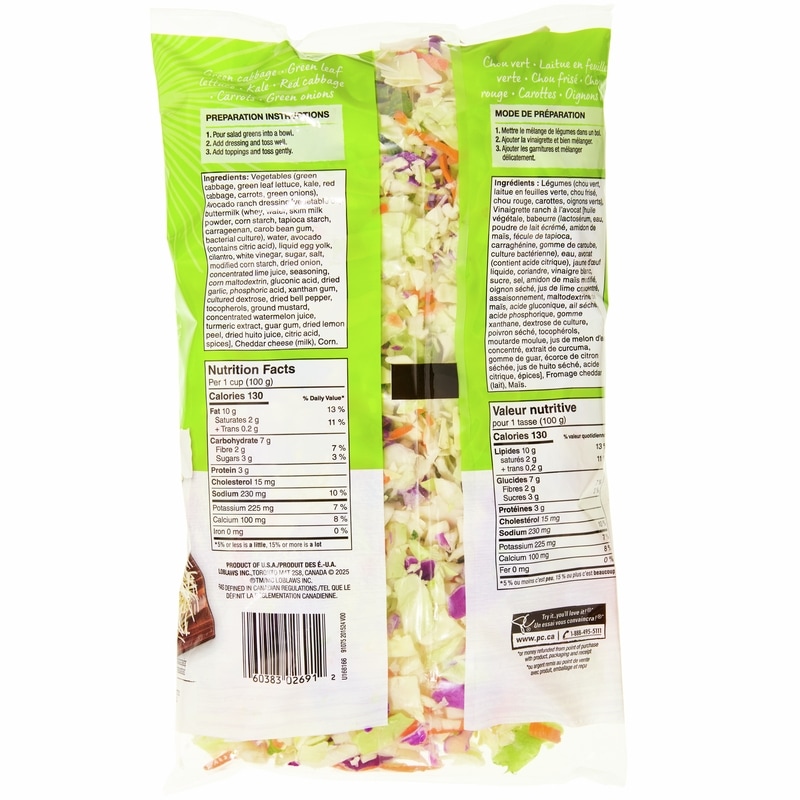 Avocado Ranch Chopped Salad Kit