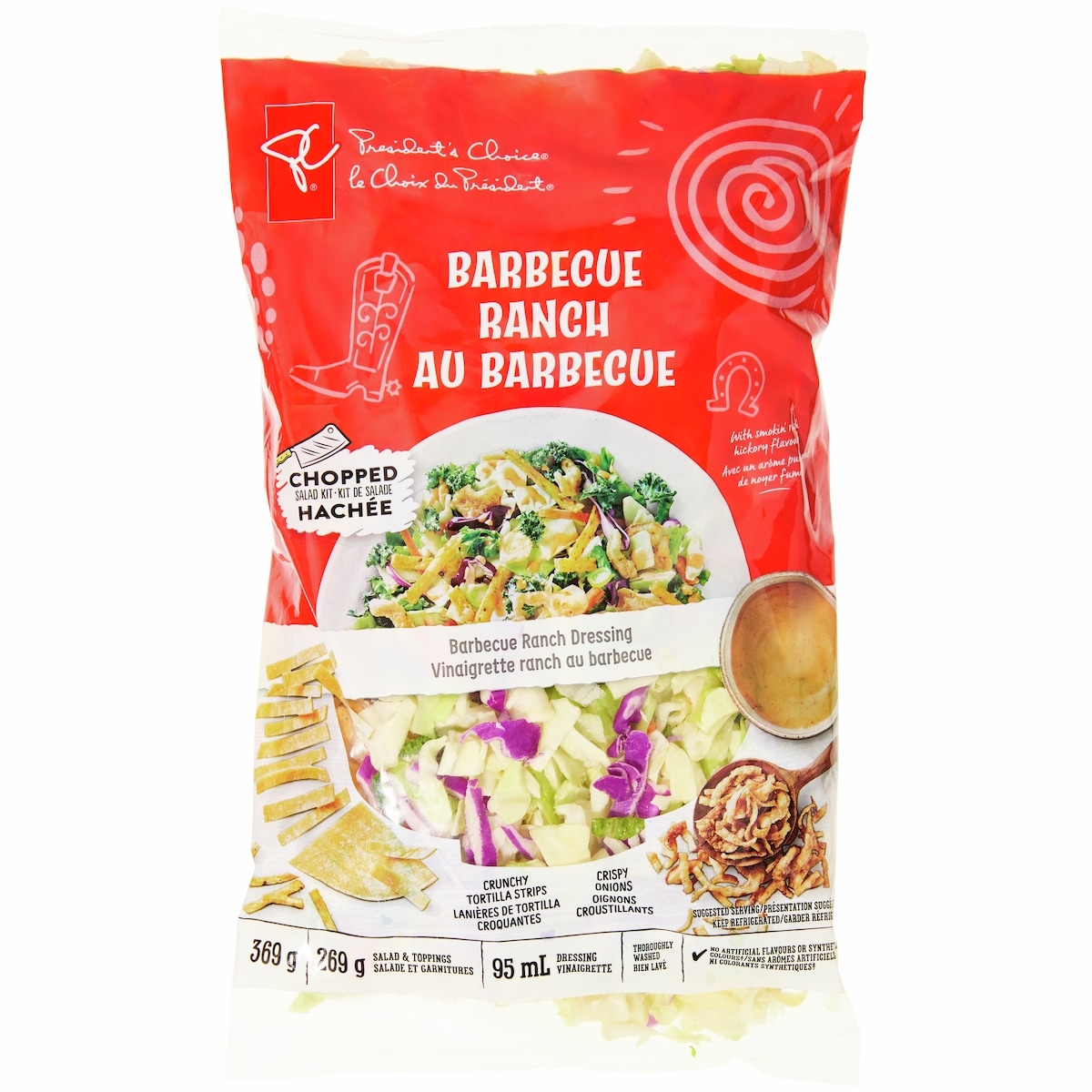 President's Choice Barbecue Ranch Chopped Salad Kit