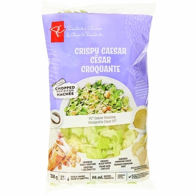 President's Choice Crispy Caesar Chopped Salad Kit 298 g, $2.35/100g