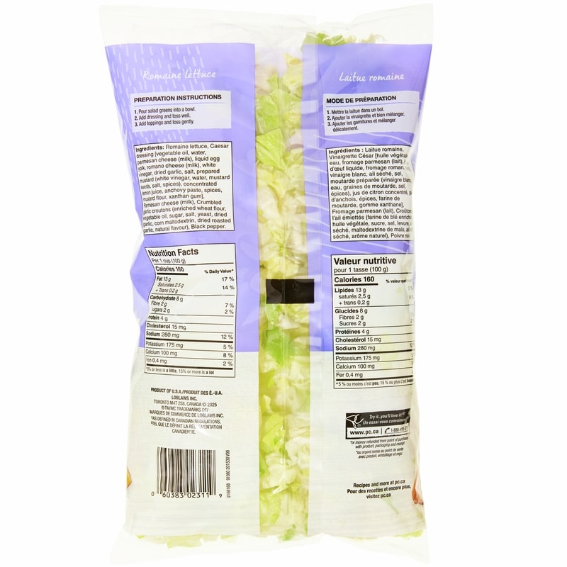 Crispy Caesar Chopped Salad Kit