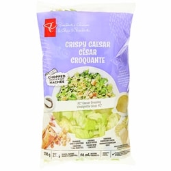le Choix du Président Kit de salade hachée César croquante 298 g, 2,35 $/100g