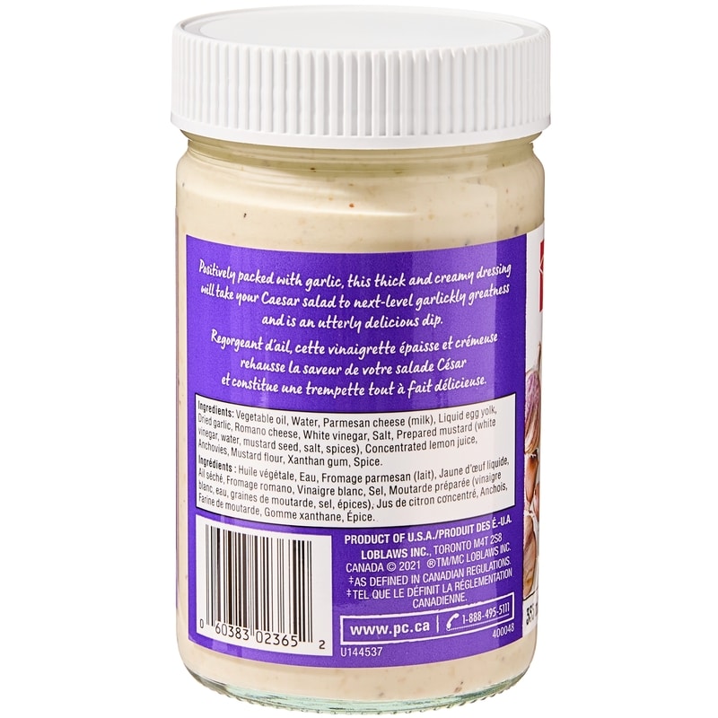 Loads Of Garlic Caesar Dressing