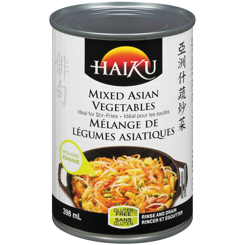 With Edamame Mixed Asian Vegetables