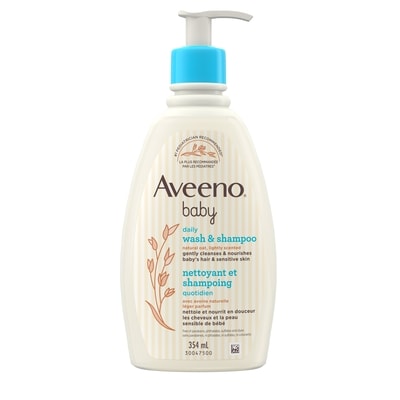Aveeno Baby Daily Wash & Shampoo 354 ml, $3.10/100ml