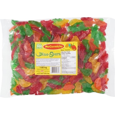 McCormicks Dino-Sours Candy 1.8 kg, $0.58/100g