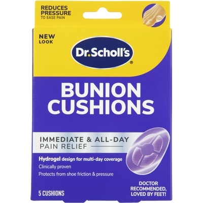Dr Scholls Bunion Cushions 5 ea, $1.36/1ea