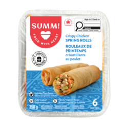 Sum-m Crispy Chicken Spring Rolls 350 g, $1.51/100g