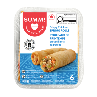 Sum-m Rouleaux De Printemps Aupoulet 350 g, 2,23 $/100g