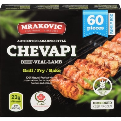 Mrakovic Chevapi Large 1.68 kg, $2.38/100g