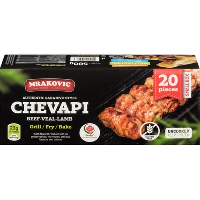 Mrakovic Chevapi Small 560 g, $2.68/100g