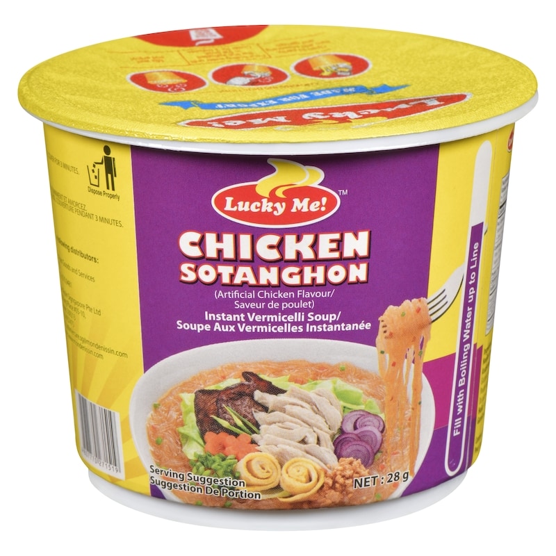 Instant Vermicelli Soup Chicken Sotanghon