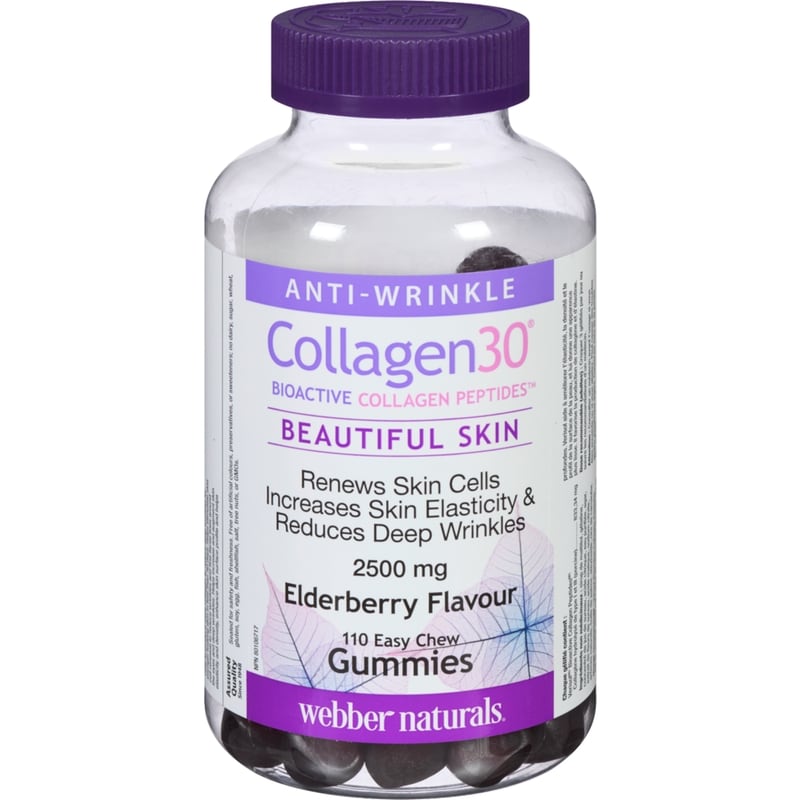 Collagen30 Bioactive Collagen Peptides 2500 Mg Elderberry Flavour