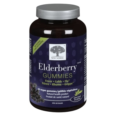 New Nordic Gummies Elderberry 60 ea, $0.33/1ea