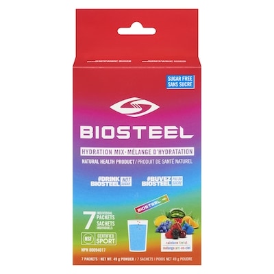 Biosteel BIOST HYDR MEL ARC-EN-CIEL 7U 49 g, 22,43 $/100g