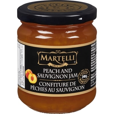 Martelli Peach And Sauvignon Jam  240 g, $2.50/100g