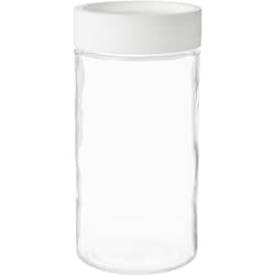 Glass Canister with Matte Lid, Large