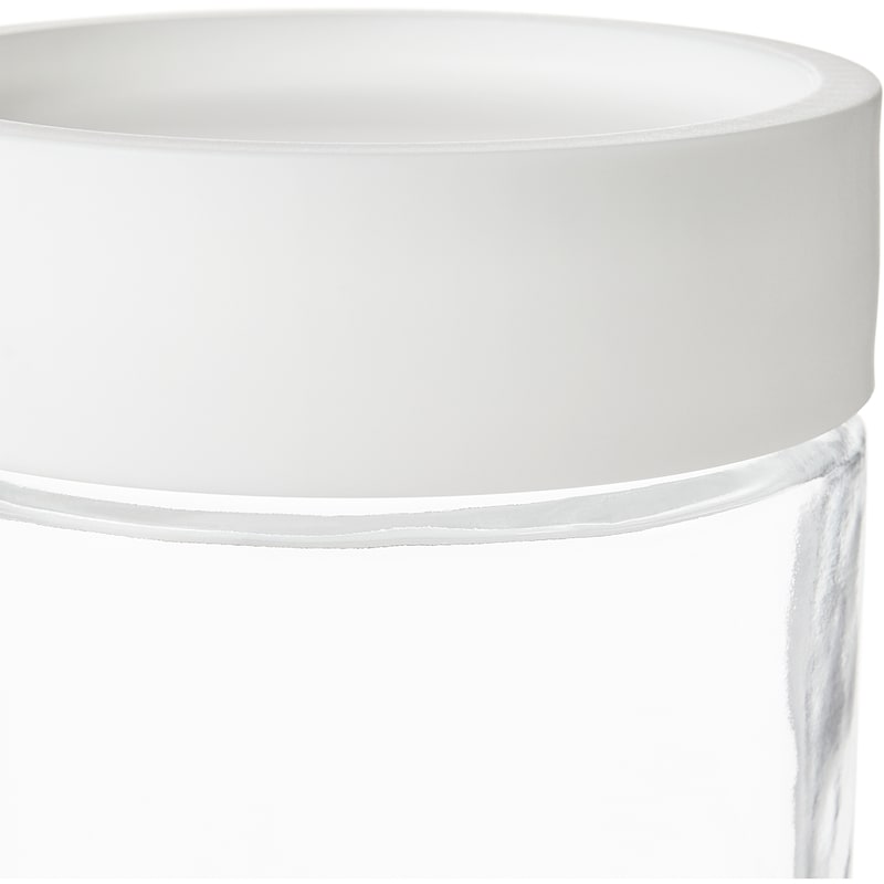 Glass Canister with Matte Lid, Large