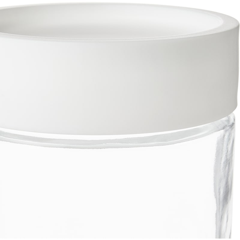 Glass Canister with Matte Lid, Large