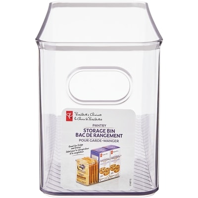 President's Choice Narrow Pantry Bin 1 ea, $10.00/1ea