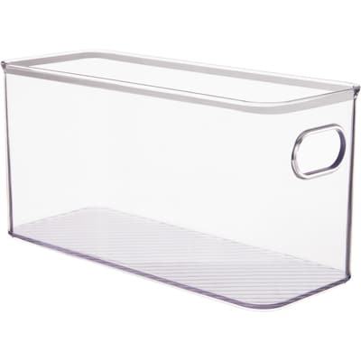 Bac étroit de garde-manger en plastique