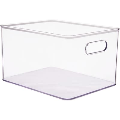 Grand bac de garde-manger en plastique