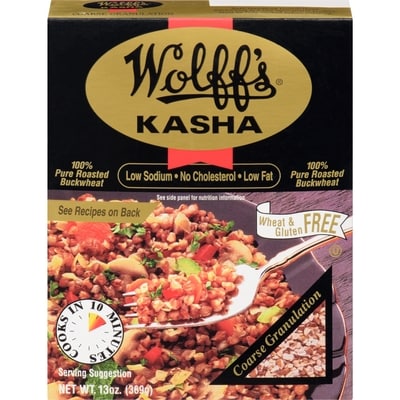 Wolf Kosher Kasha Coarse Granulation 370 g, $1.35/100g