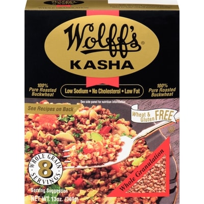 Wolf Kosher Kasha Whole Granulation 370 g, $1.35/100g