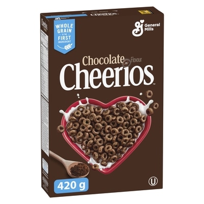 General Mills Chocolate Cheerios Breakfast Cereal 420 g, $1.19/100g