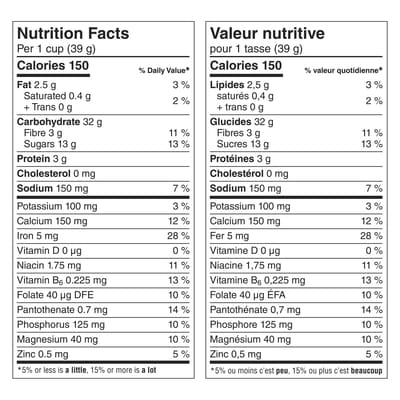 Apple Cinnamon Cheerios Breakfast Cereal, Whole Grains